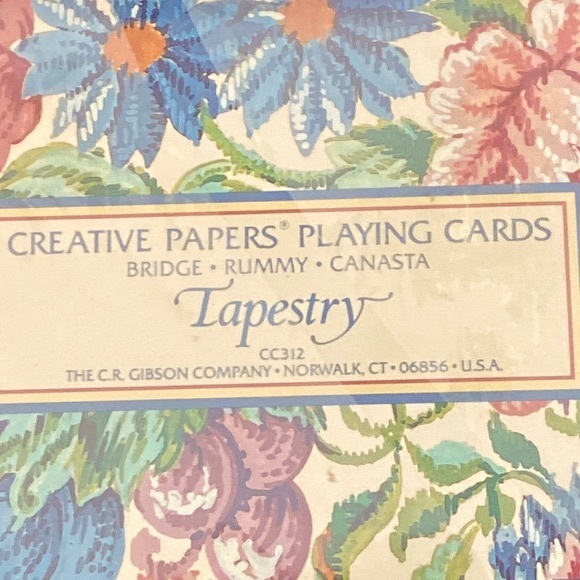 NWOT VTG Piatnik Creative Papers Playing Cards - boxed 2 unopened decks - Picture 4 of 4